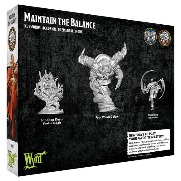 Malifaux Third Edition: Maintain the Balance - Bards & Cards