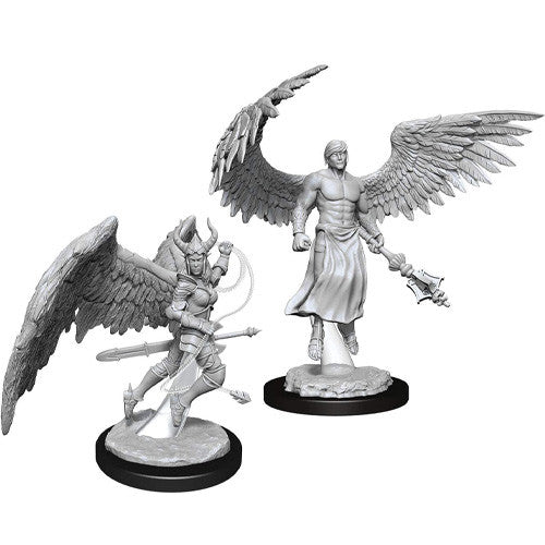 Dungeons & Dragons - Nolzur's Marvelous Unpainted Minis: W13 Deva & Erinyes - Bards & Cards