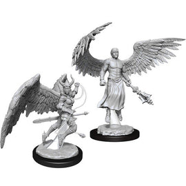 Dungeons & Dragons - Nolzur's Marvelous Unpainted Minis: W13 Deva & Erinyes - Bards & Cards