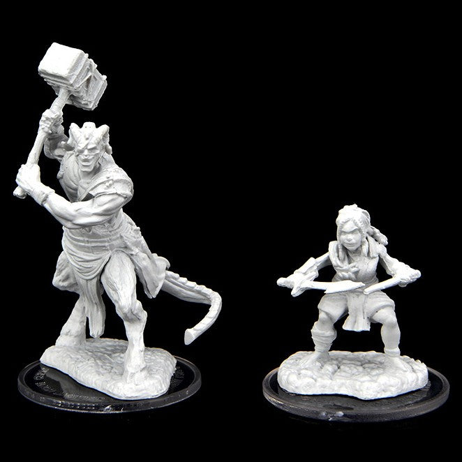 Critical Role Unpainted Miniatures: Clasp Cutthroat & Enforcer - Bards & Cards