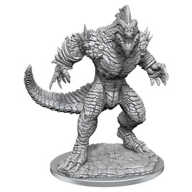 Dungeons & Dragons - Nolzur's Marvelous Unpainted Minis: W21 Lizardfolk Render - Bards & Cards
