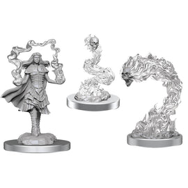 Dungeons & Dragons - Nolzur's Marvelous Unpainted Minis: W21 Dark Spellcaster & Flameskulls - Bards & Cards