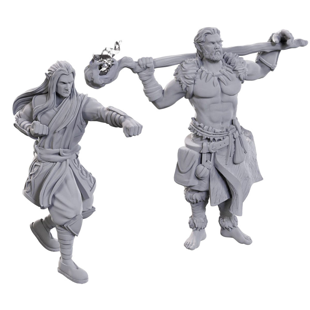 Dungeons & Dragons - Nolzur's Marvelous Unpainted Minis: W22 Archdruid & Martial Arts Adept - Bards & Cards