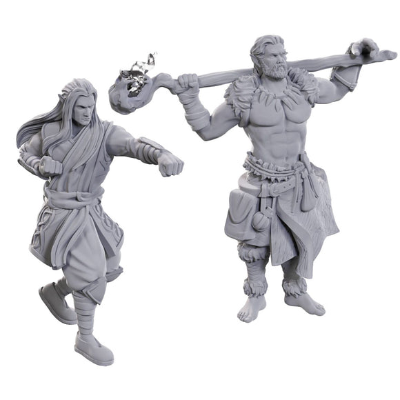 Dungeons & Dragons - Nolzur's Marvelous Unpainted Minis: W22 Archdruid & Martial Arts Adept - Bards & Cards