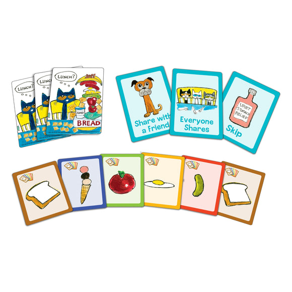 Pete the Cat Big Lunch Card Game - Briarpatch Game Tin - Bards & Cards