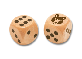 Bear Dice Set (Yukon Salon) - Bards & Cards