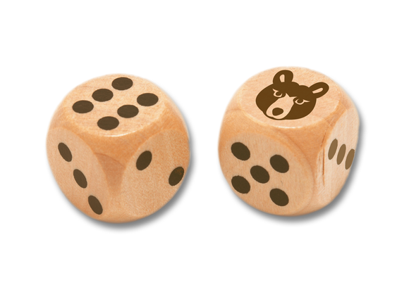 Bear Dice Set (Yukon Salon) - Bards & Cards