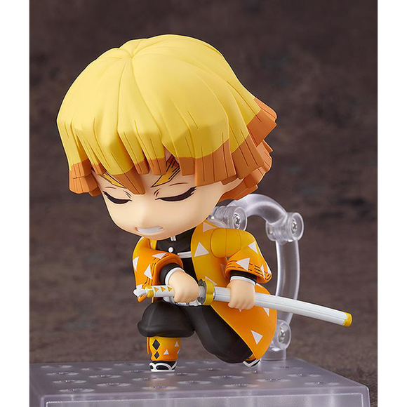 Good Smile Company: Nendoroid: Demon Slayer: Kimetsu no Yaiba - Zenitsu Agatsuma #1334 - Bards & Cards