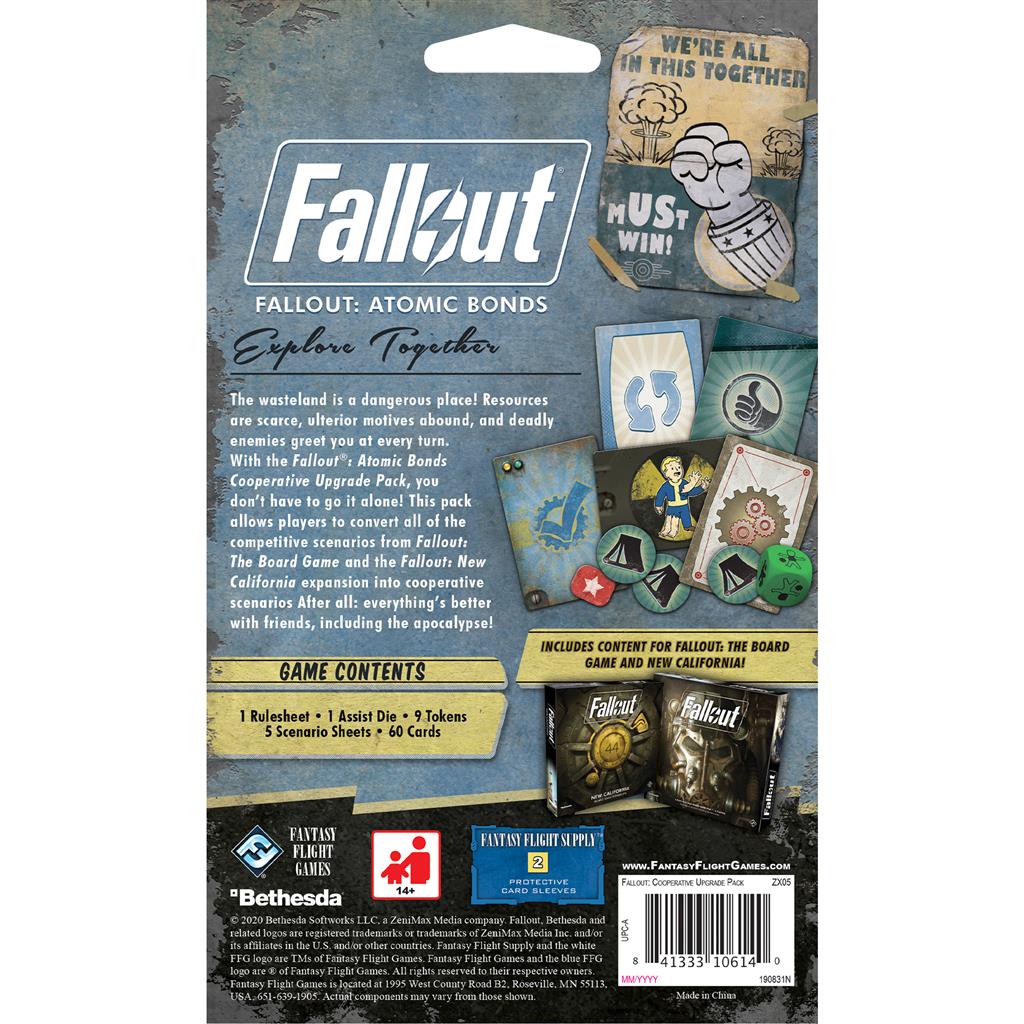 Fallout: Atomic Bonds Cooperative Upgrade Pack - Bards & Cards