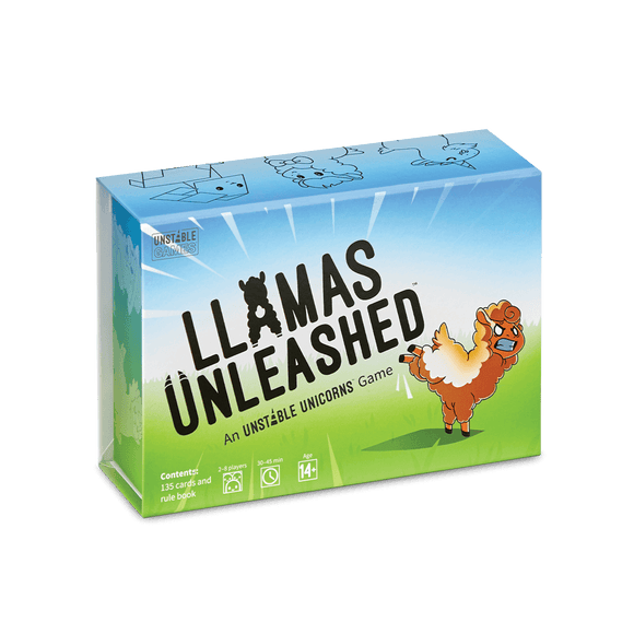 Llamas Unleashed - An Unstable Unicorns Game - Bards & Cards