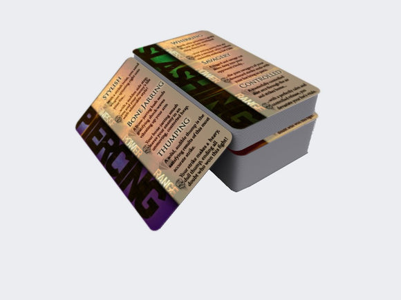 Conflict Games Combat Description Cards - Bards & Cards