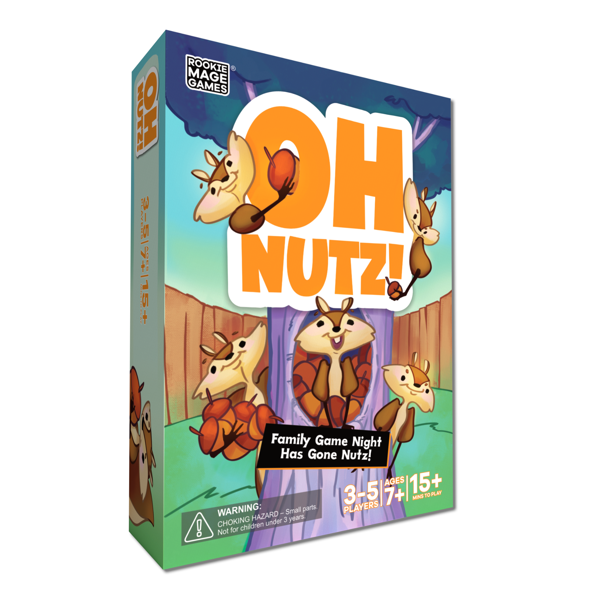 Oh Nutz! Card Game - Family Game Night Has Gone Nutz! - Bards & Cards