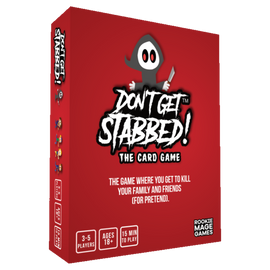 Rookie Mage Games - DON'T GET STABBED! The Ultimate Gift For Horror Movie Fans! - Bards & Cards