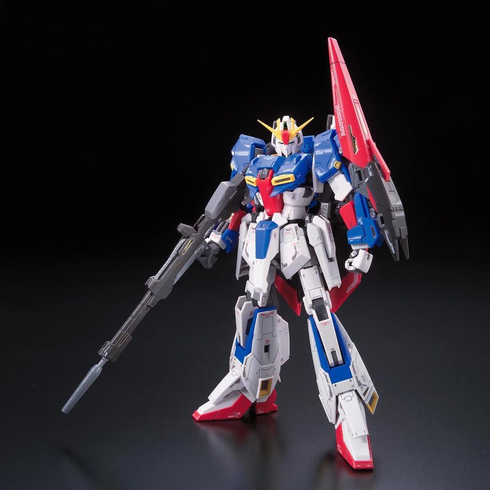 Bandai RG MSZ-006 Zeta Gundam 1/144 - Bards & Cards