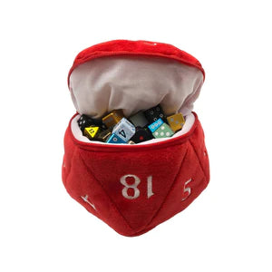 D20 Plush Dice Bag - Bards & Cards