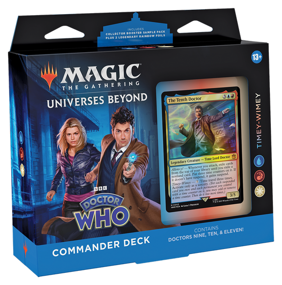 Doctor Who - Commander Deck (Timey-Wimey) - Bards & Cards