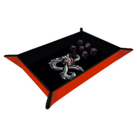Honor Among Thieves Printed Leatherette Foldable Dice Tray for Dungeons & Dragons - Bards & Cards