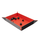 Honor Among Thieves Printed Leatherette Foldable Dice Tray for Dungeons & Dragons - Bards & Cards