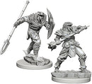 Dungeons & Dragons Nolzur`s Marvelous Unpainted Miniatures: W05 Dragonborn Male Fighter with Spear - Bards & Cards