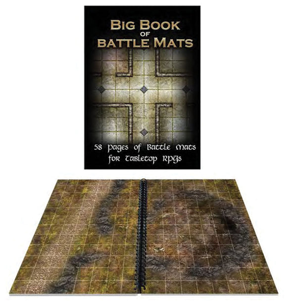 Battle Mats: Big Book of Battle Mats - Bards & Cards