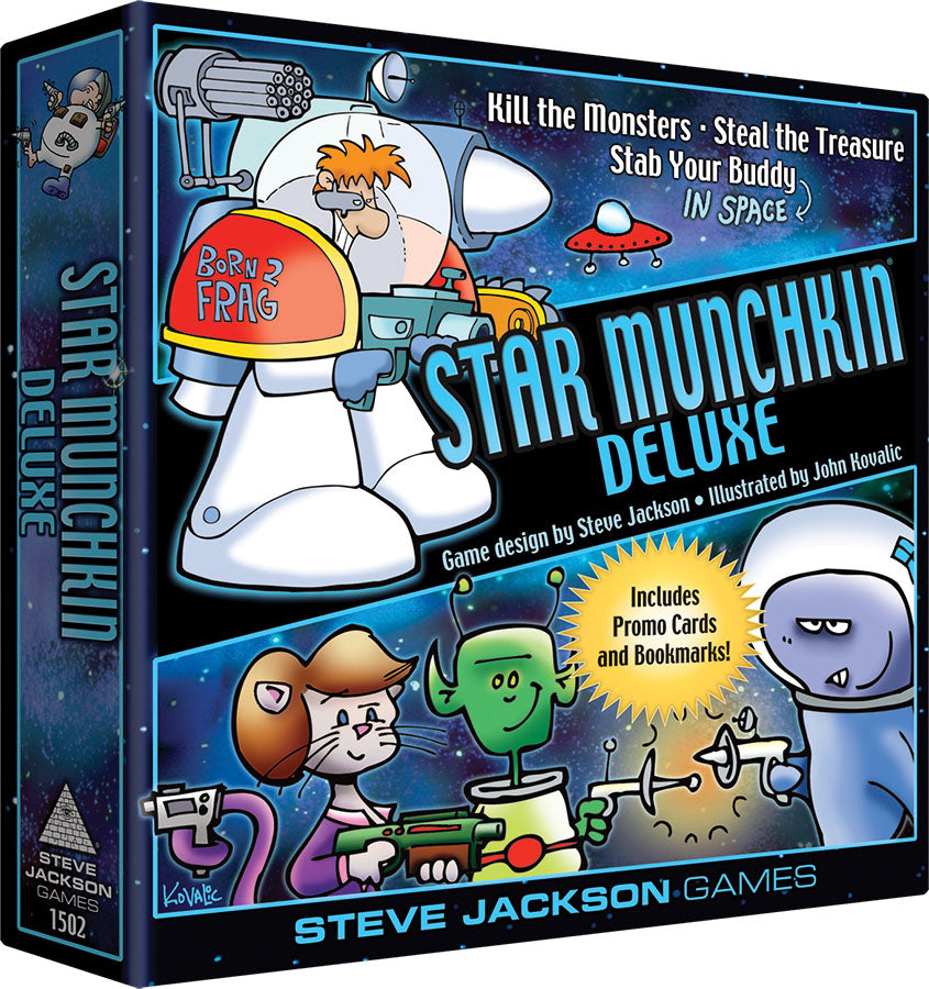 Munchkin: Star Munchkin Deluxe - Bards & Cards