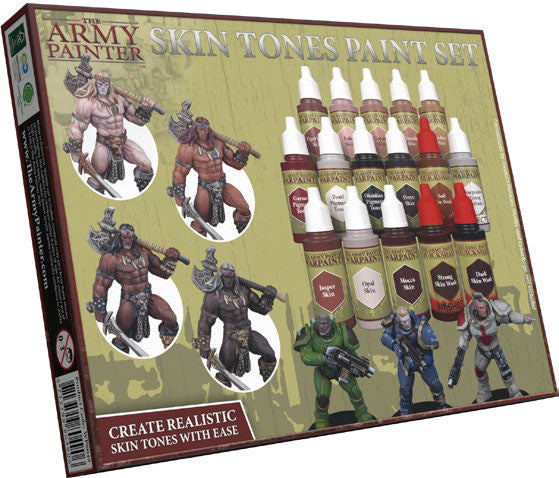 The Army Painter - Skin Tones Paint Set - Bards & Cards