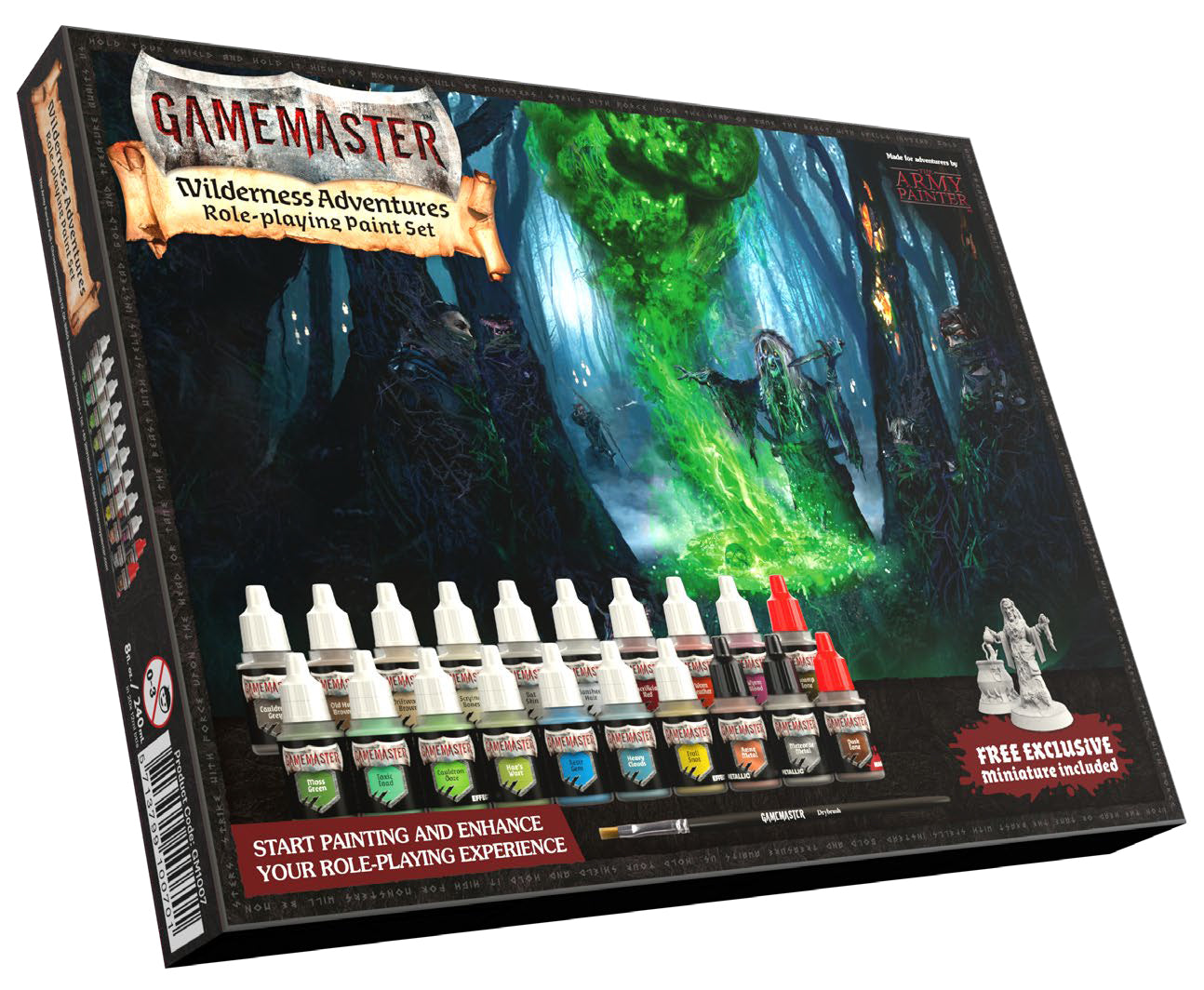 Warpaints: Gamemaster Wilderness Adventures Paint Set - Bards & Cards