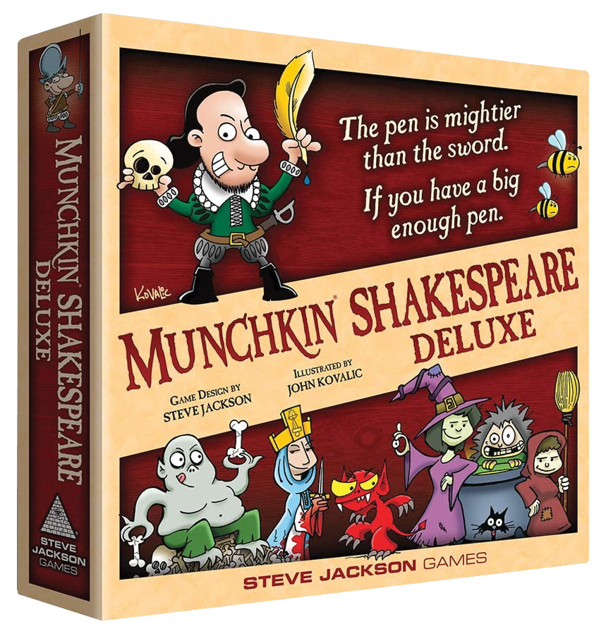 Munchkin: Munchkin Shakespear Deluxe (stand alone and expansion) - Bards & Cards
