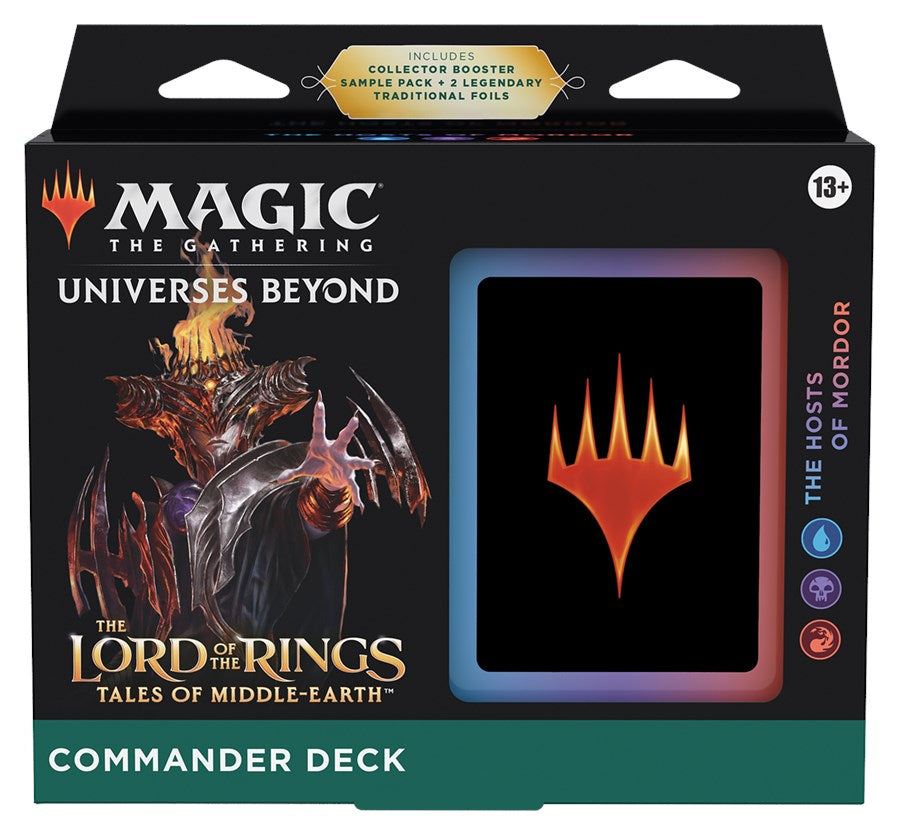 The Lord of the Rings: Tales of Middle-earth - Commander Deck (The Hosts of Mordor) - Bards & Cards