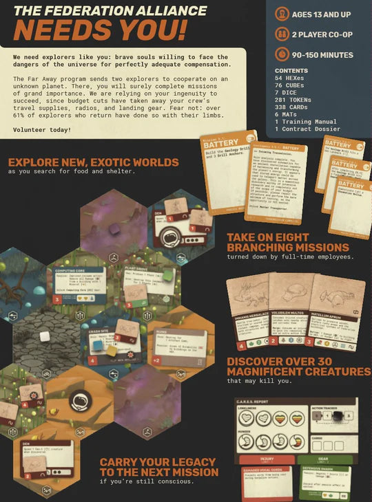 Far Away (Second Edition) - Bards & Cards