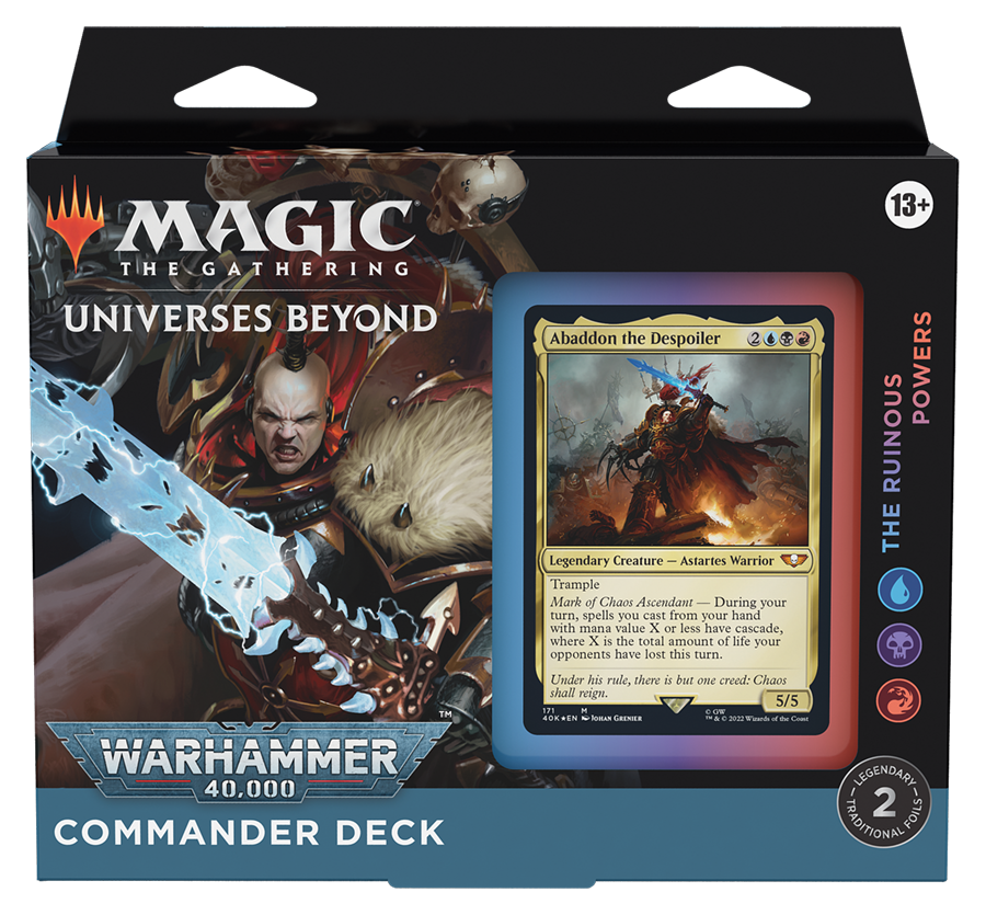 Warhammer 40,000 - Commander Deck (The Ruinous Powers) - Bards & Cards