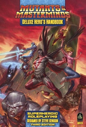 Mutants and Masterminds: Deluxe Heros Handbook - Bards & Cards