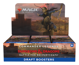 Commander Legends: Battle for Baldur's Gate - Draft Booster Display - Bards & Cards