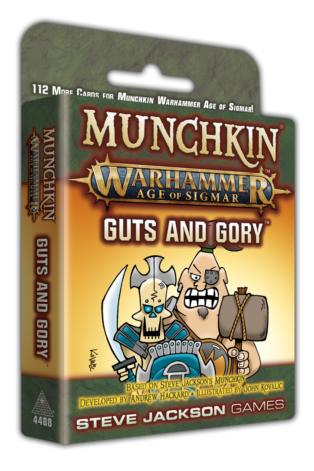 Munchkin: Warhammer Age of Sigmar - Guts and Gory Expansion - Bards & Cards