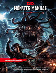 Dungeons & Dragons RPG: Monster Manual Hard Cover - Bards & Cards