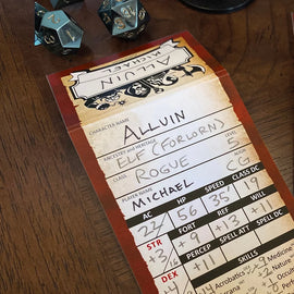 50 Blank Character Trackers for Pathfinder 2e - Bards & Cards