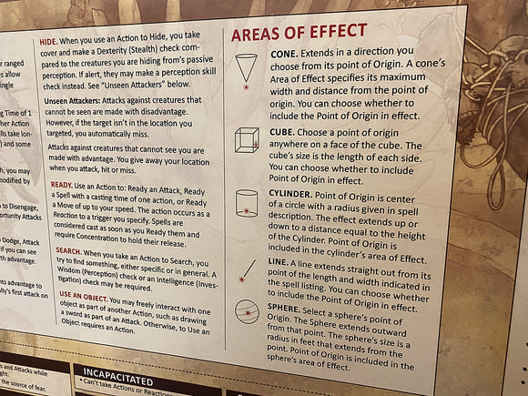 Stat Trackers - Custom DM Screen for D&D 5th Edition - Bards & Cards