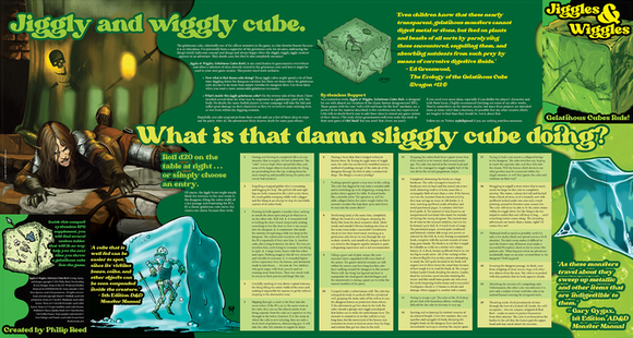 Jiggles & Wiggles, by Philip Reed: Gelatinous Cubes Rule! - Bards & Cards