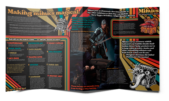 Mimics: An Unnecessary Work, by Philip Reed - Bards & Cards