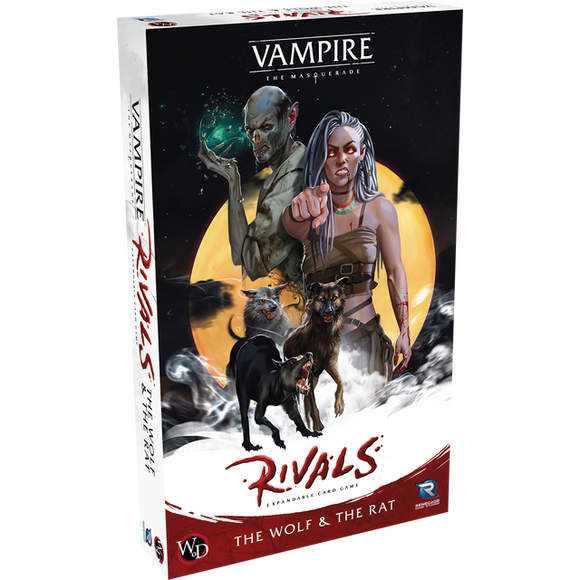 Vampire The Masquerade Rivals ECG: The Wolf & The Rat Expansion - Bards & Cards