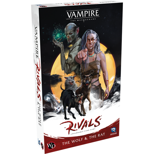 Vampire The Masquerade Rivals ECG: The Wolf & The Rat Expansion - Bards & Cards