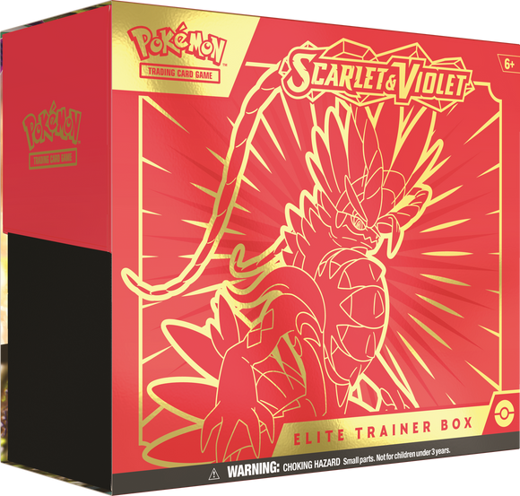Scarlet & Violet - Elite Trainer Box (Koraidon) - Bards & Cards
