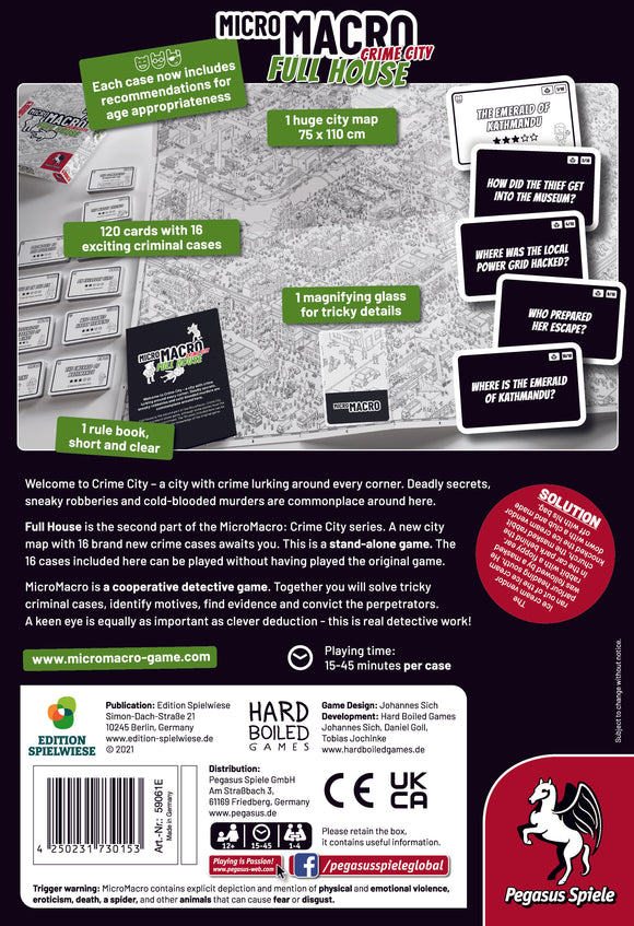 MicroMacro: Crime City - Full House - Bards & Cards