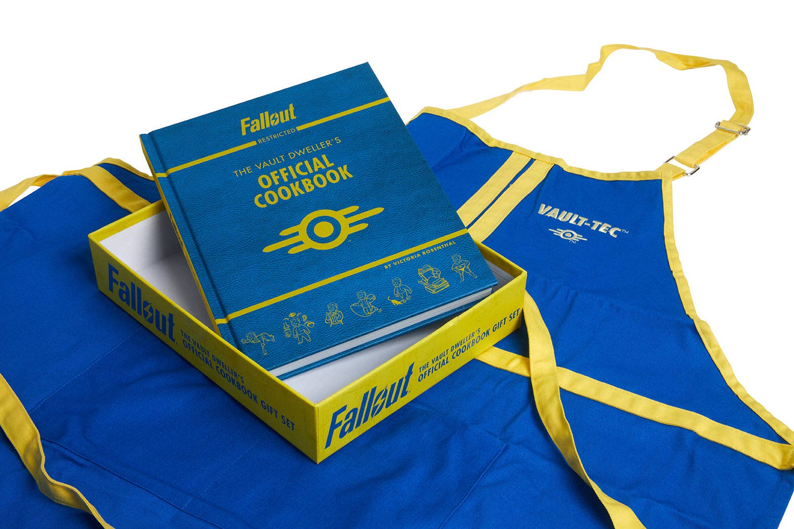 Insight Editions - Fallout: The Vault Dweller's Official Cookbook Gift Set - Bards & Cards