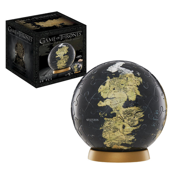 4D Paper Model Kit: Game of Thrones 3" Globe - Bards & Cards