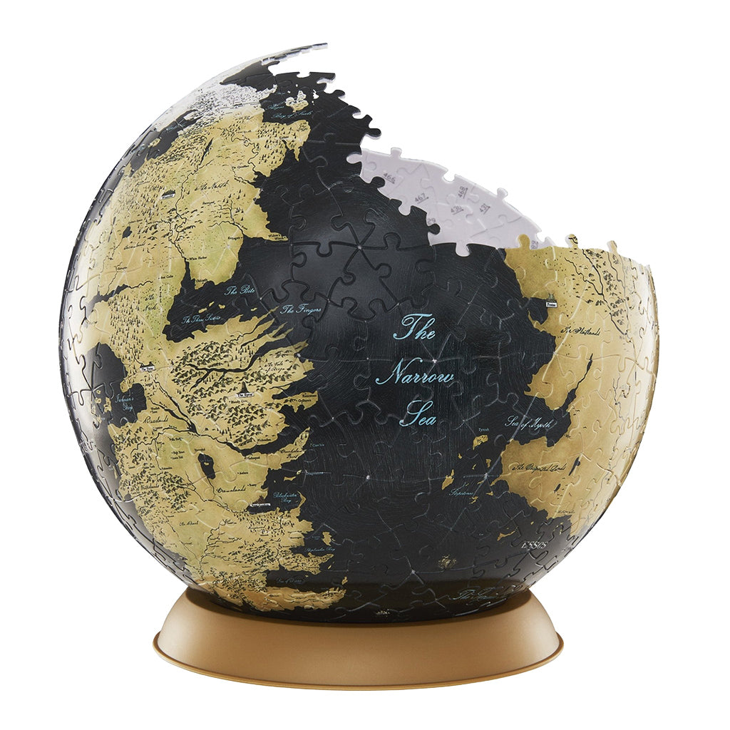 4D Paper Model Kit: Game of Thrones 9" Globe - Bards & Cards