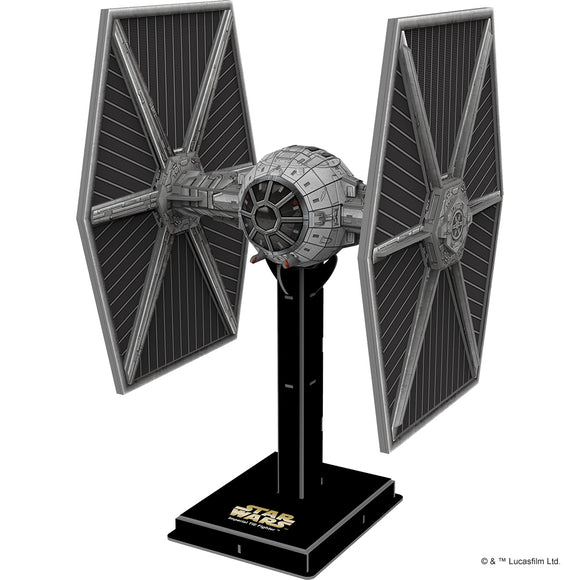 4D Paper Model Kit: Star Wars TIE Fighter TIE/LN - Bards & Cards