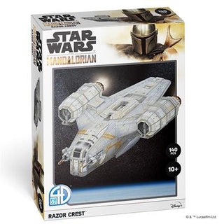 4D Paper Model Kit: Star Wars Razor Crest - Bards & Cards