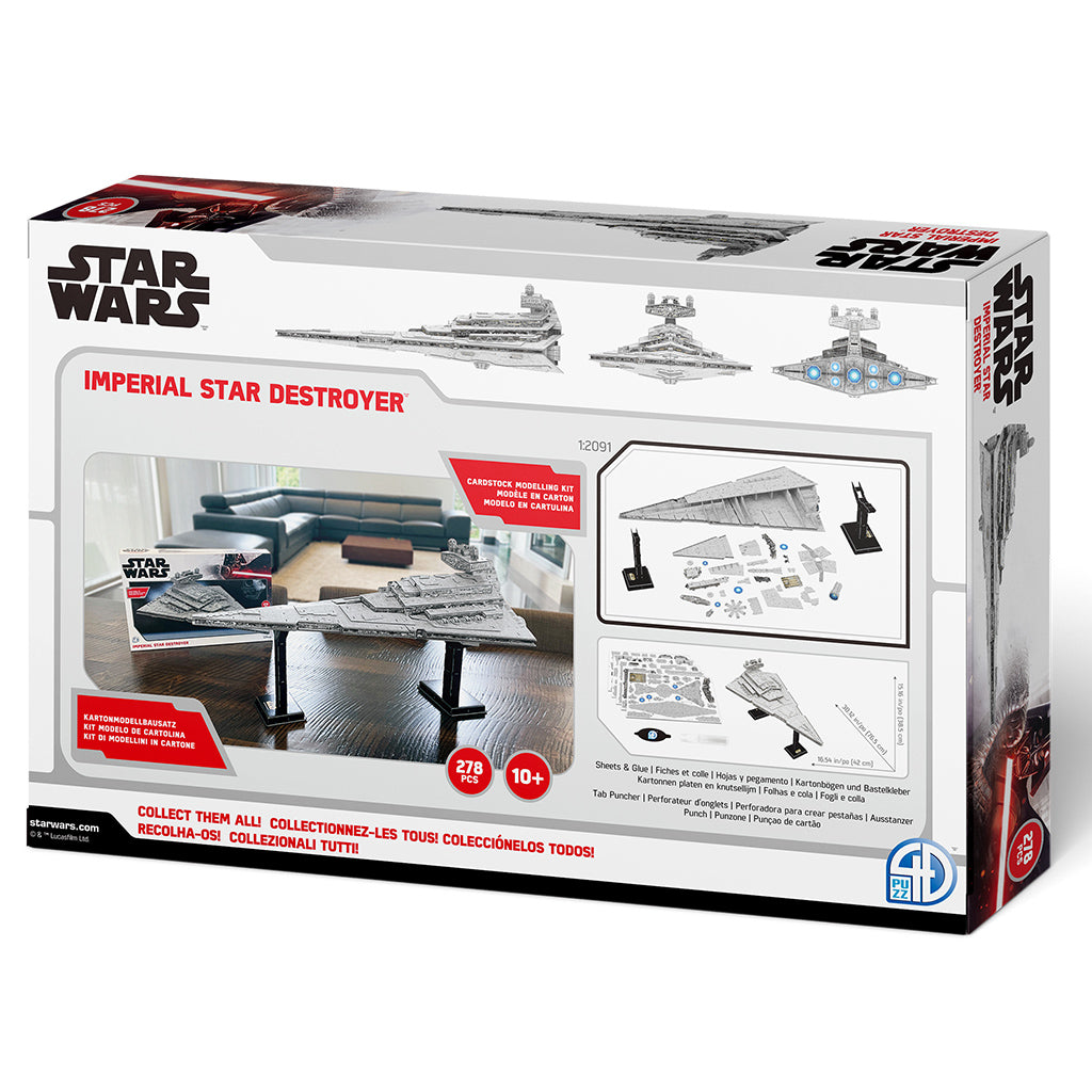 Copy of 4D Paper Model Kit: Star Wars Imperial Star Destroyer - Bards & Cards