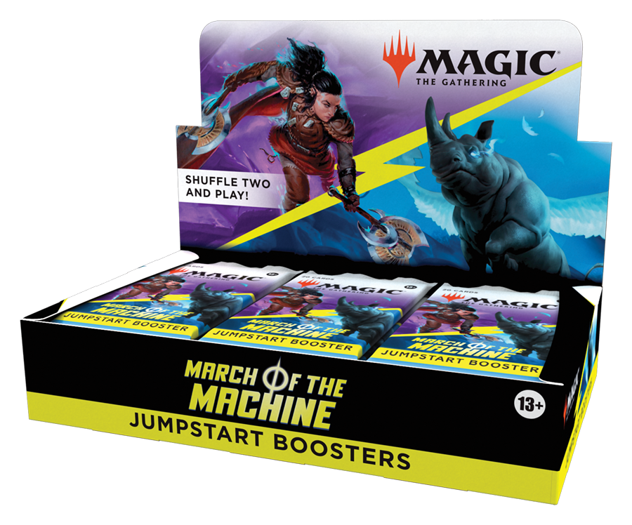 March of the Machine - Jumpstart Booster Display - Bards & Cards
